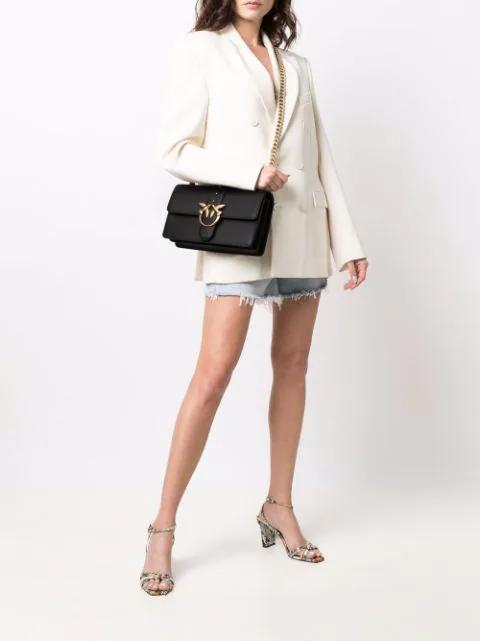 WARDROBE.NYC Double-breasted Blazer Dress In White