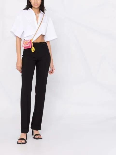 JACQUEMUS Le Pantalon Ficelle In Black