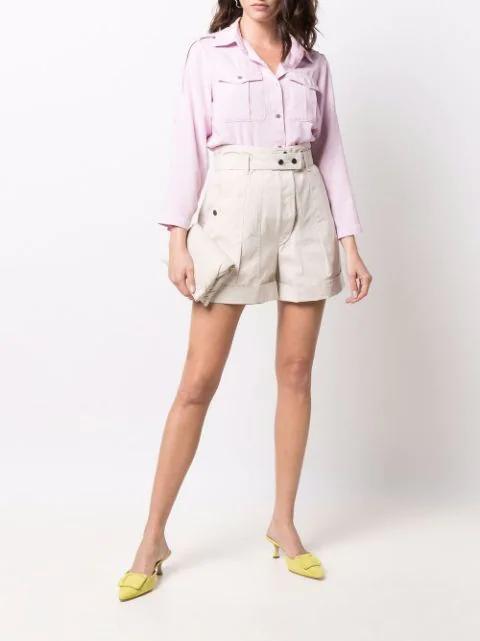 MANOLO BLAHNIK Maysale 50mm Pointed-toe Mules In Grün