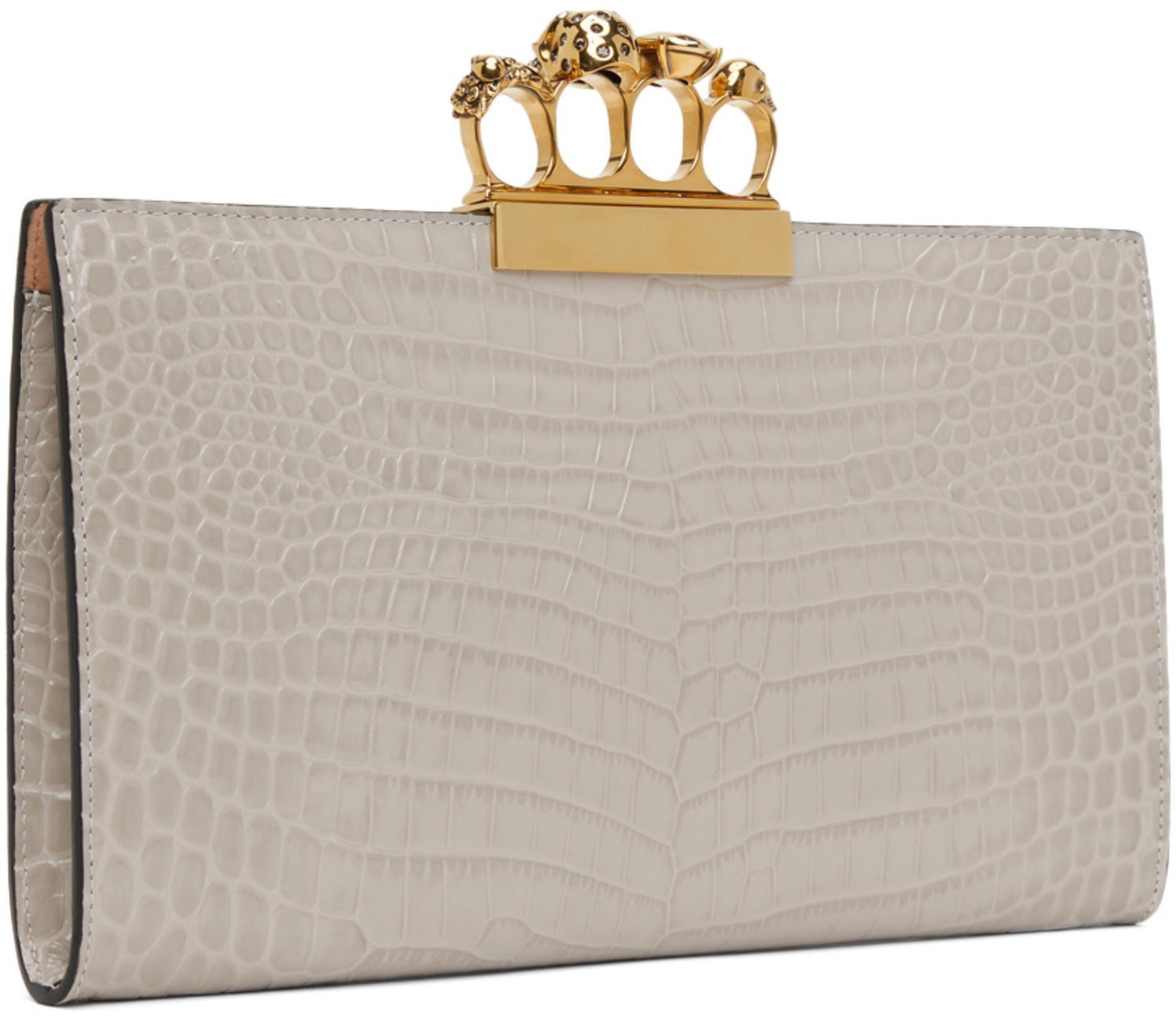 ALEXANDER MCQUEEN Black Canvas Tread Slick Sneakers