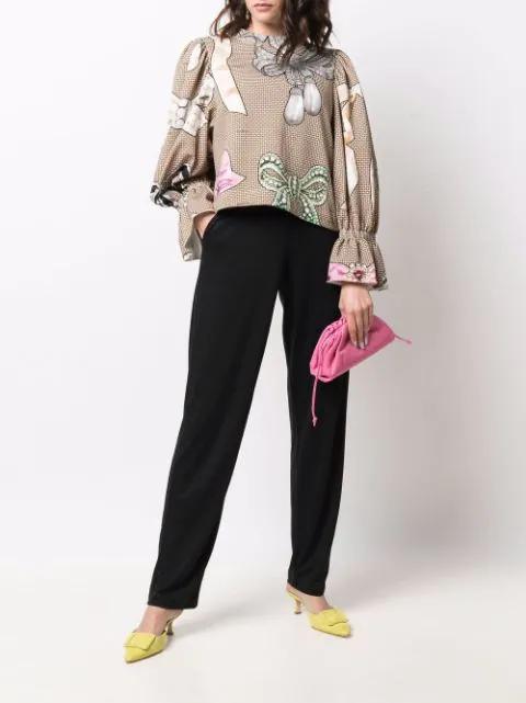 MANOLO BLAHNIK Maysale 50mm Pointed-toe Mules In Grün