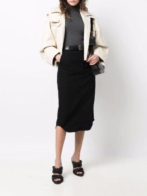 BOTTEGA VENETA The Curve 95 Lambskin Mules With Twisted Intrecciato Straps In Black