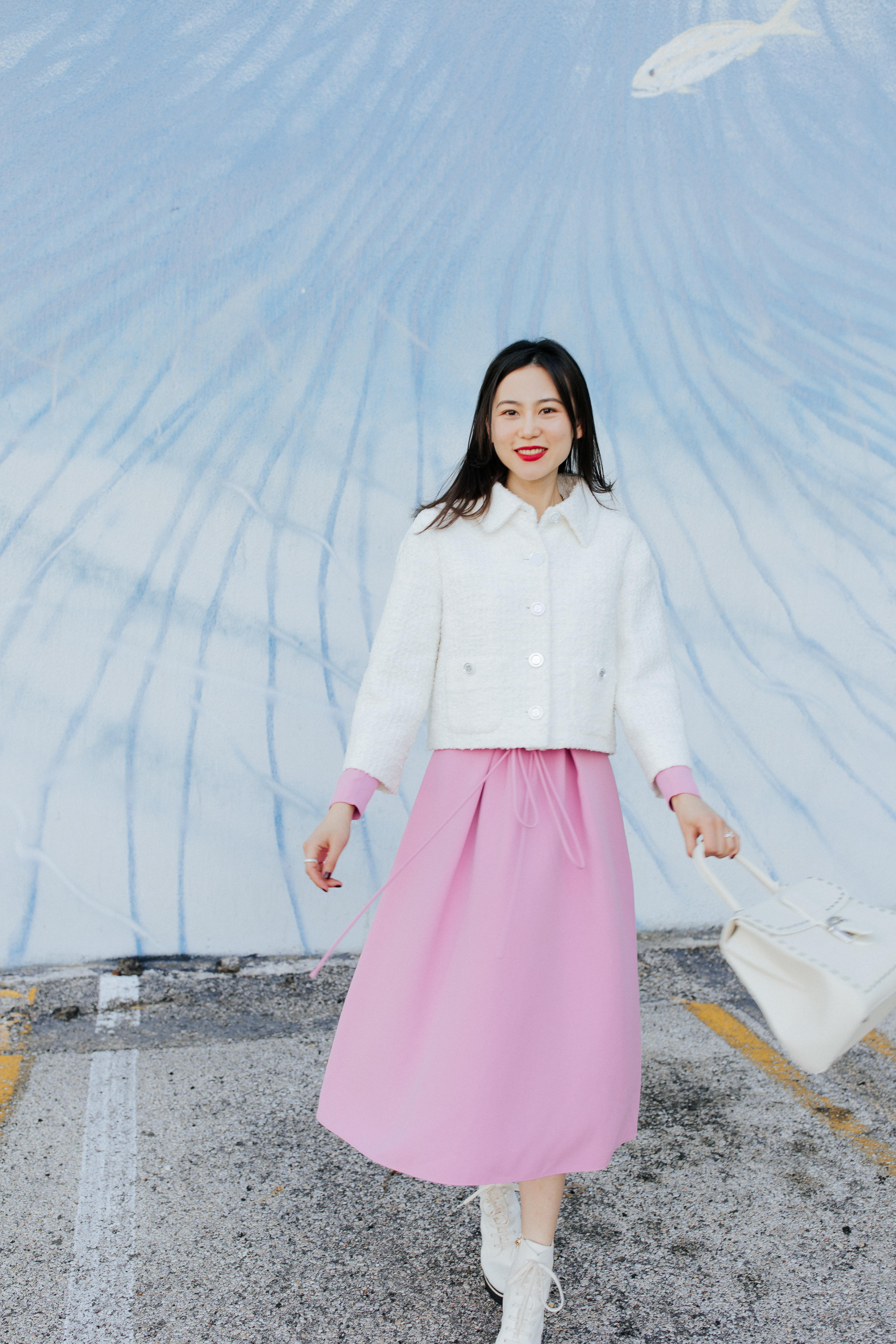 DR. MARTENS Unisex 1460 Smooth 8 Eye Boots In White Smooth