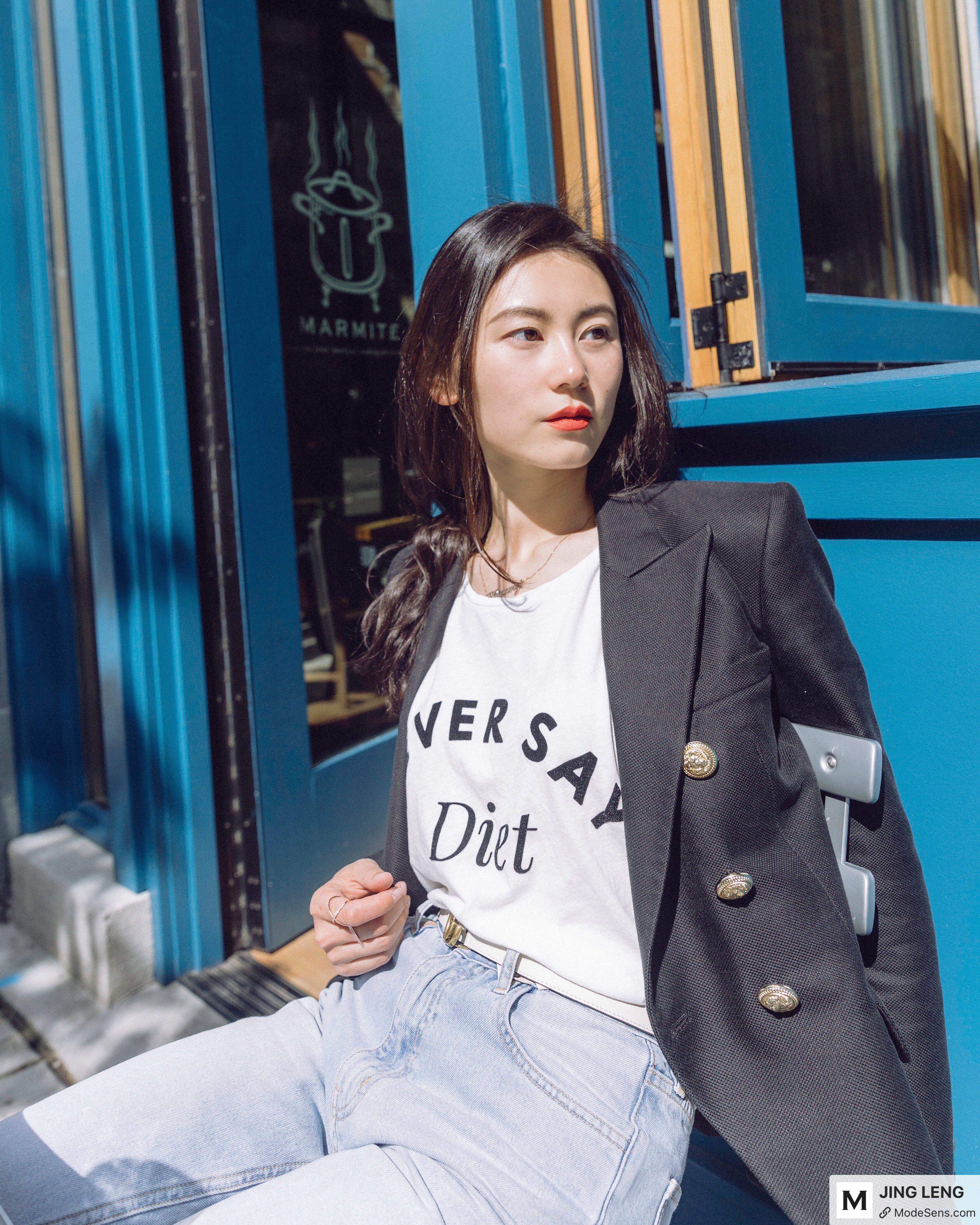 BALMAIN Wool Blazer With Iconic Metal Buttons In Black