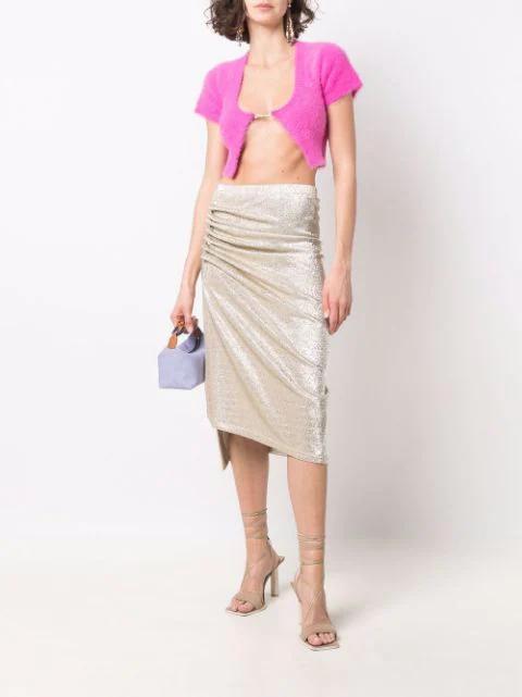 JACQUEMUS La Maille Neve Cardigan In Pink