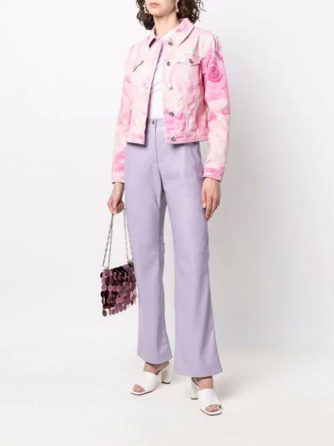 RABANNE Sparkle 1969 Sequinned Shoulder Bag In Pink