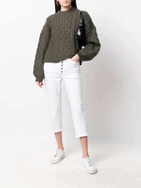 DONDUP Koons Gioiello Jeans In White