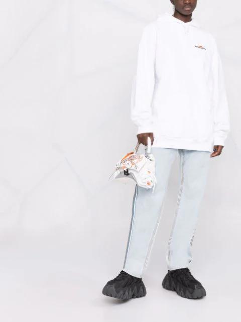 HELMUT LANG Reverse 1999 Straight-leg Jeans In Blue