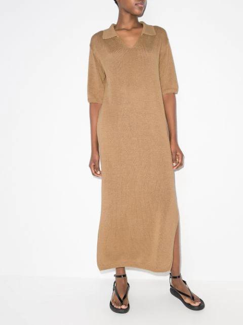 JIL SANDER Beige Large Flat Shopper Tote In 102 Natural