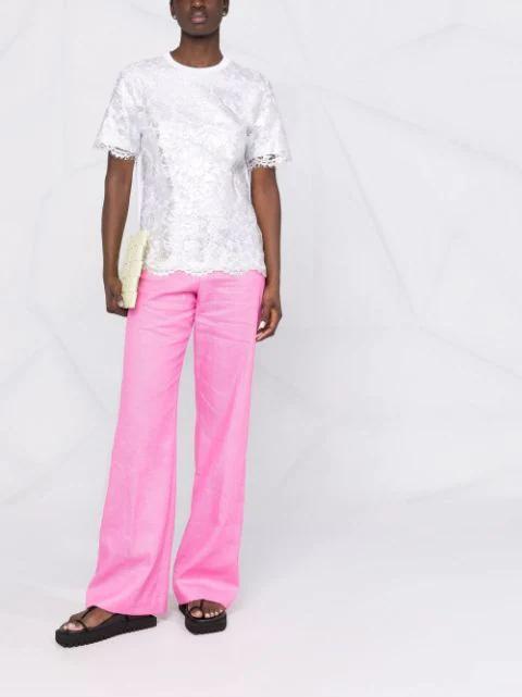 JACQUEMUS Le Pantalon Fresa Tailored Trousers In Pink