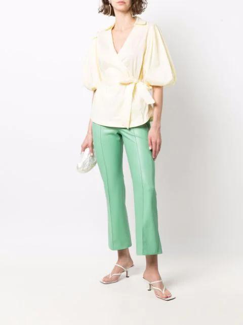 JOSEPH Jamila Crossover Strap Flat Sandals