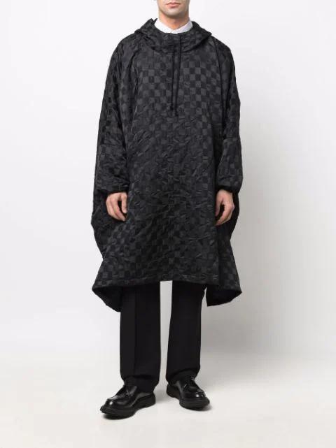 NEIL BARRETT Patchwork Stripe-pattern Shirt In White