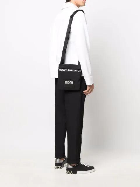 DOLCE & GABBANA Portofino Sneakers In Black Leather With Silver Inserts Dolce E Gabbana