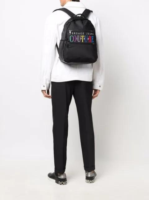 DOLCE & GABBANA Portofino Sneakers In Black Leather With Silver Inserts Dolce E Gabbana