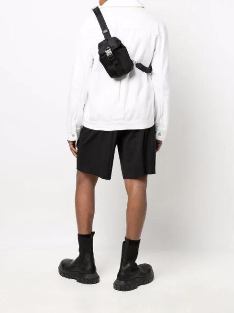 FERRAGAMO Black Gancini Paloma Reversible Leather Belt