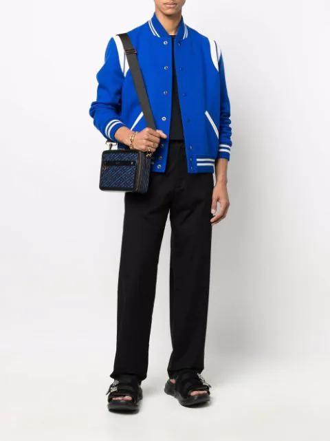 SAINT LAURENT Teddy Jacket In Wool In Black