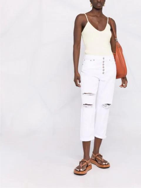 DONDUP Koons Gioiello Jeans In White