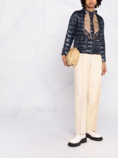 BOTTEGA VENETA Chelsea Leather Ankle Boots In Cream