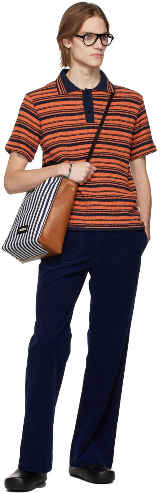 MARNI Textured-leather Clog Slippers In Black