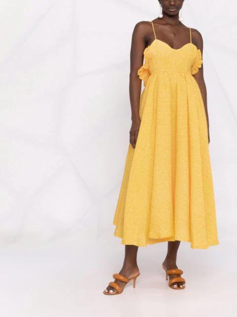 GIANVITO ROSSI Bijoux 70mm Double-strap Sandals In Orange