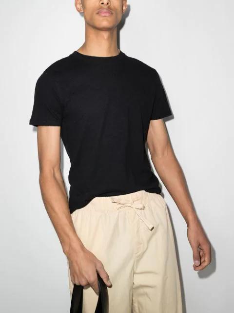 JIL SANDER Beige Large Flat Shopper Tote In 102 Natural