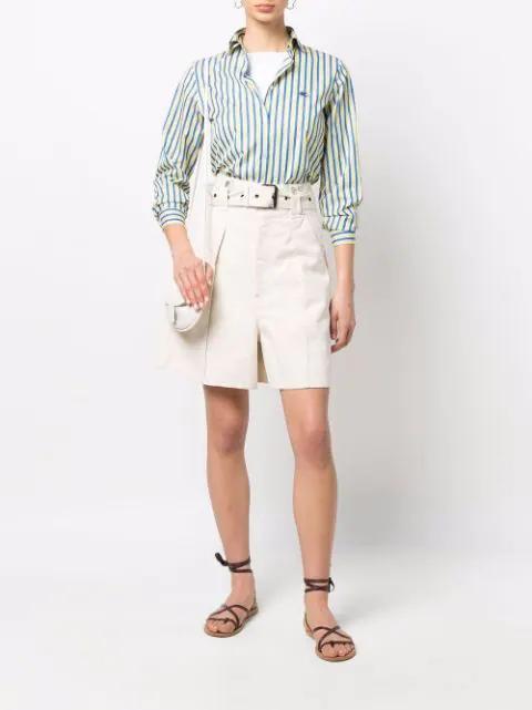 BY ALONA Gold And Silver Tone Madeline Hoop Earrings In Metallic