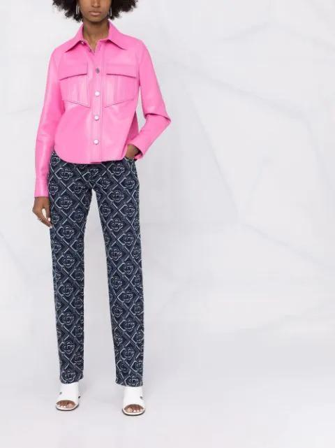 HELMUT LANG Reverse 1999 Straight-leg Jeans In Blue