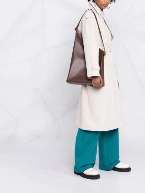 BOTTEGA VENETA Chelsea Leather Ankle Boots In Cream