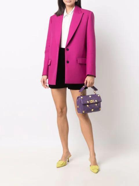 MANOLO BLAHNIK Maysale 50mm Pointed-toe Mules In Grün