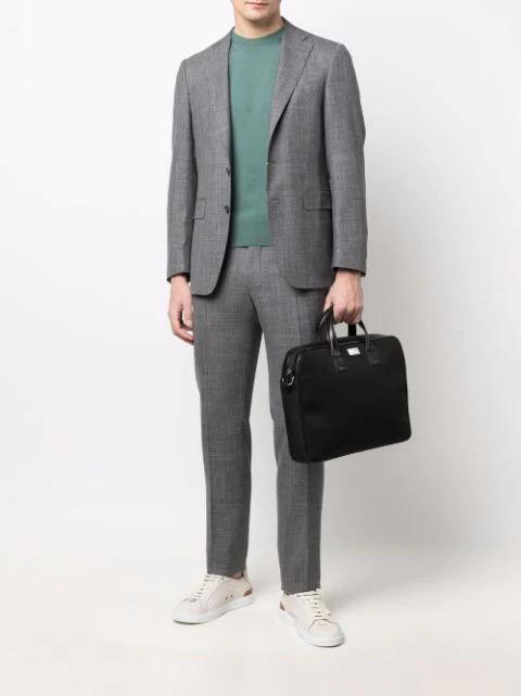 FERRAGAMO Black Gancini Paloma Reversible Leather Belt