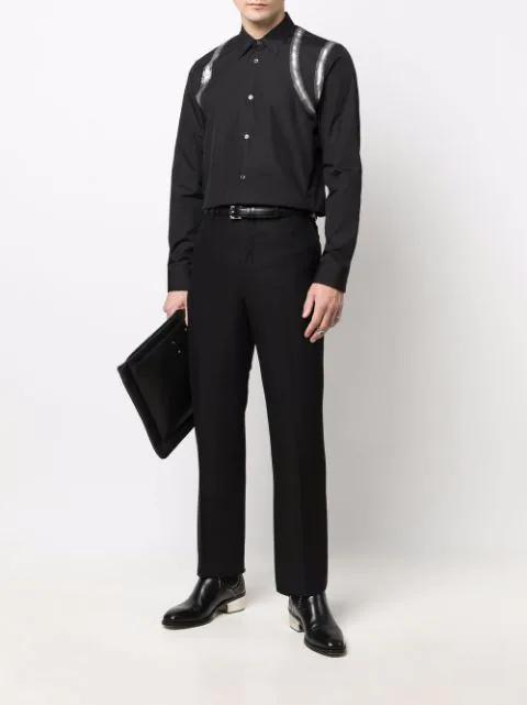 ALEXANDER MCQUEEN Stud-embellished Chelsea Boots In Black