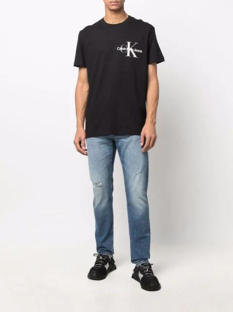 DOLCE & GABBANA Ns1 Slip On Sneakers In Mixed Materials In Black