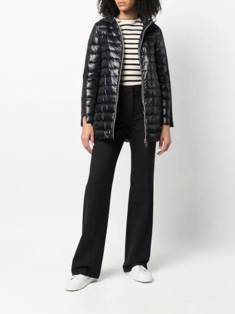 JIL SANDER Striped Longsleeve T-shirt In White