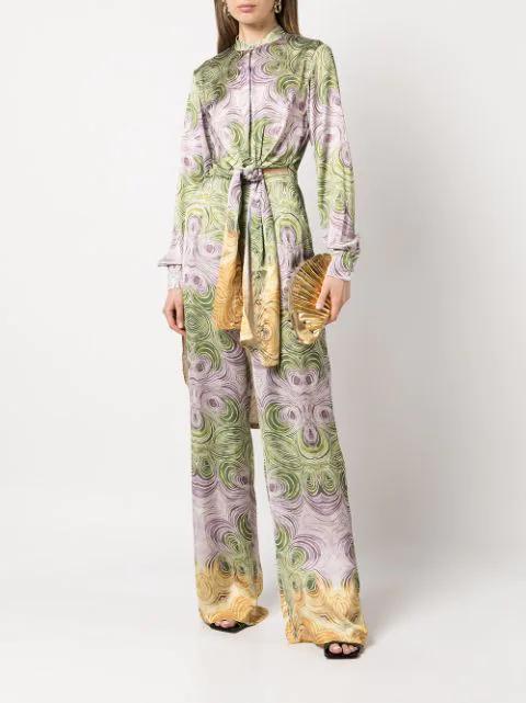 CULT GAIA Nala Mini Clutch With Pleated Detailing In Gold