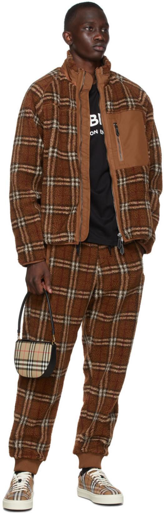 BURBERRY Vintage Check Low-top Sneakers In Archive Beige