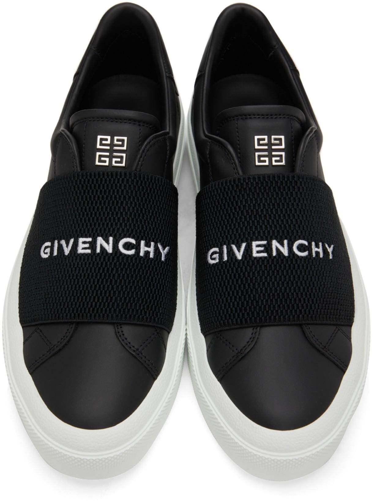 GIVENCHY Low Top Elastic Sneakers In Black