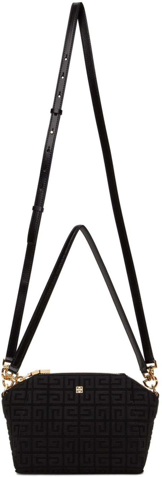 GIVENCHY Black Asymmetric Cocktail Dress