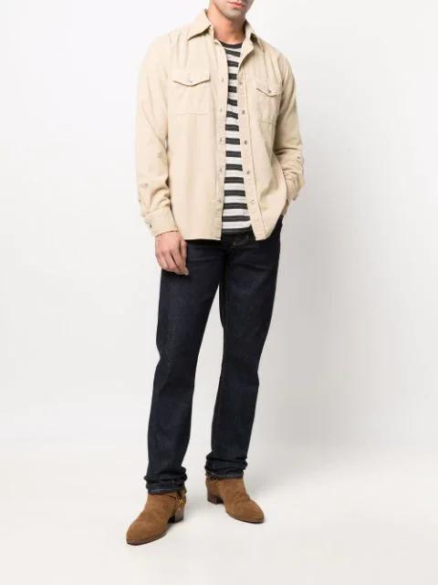 SAINT LAURENT Boots In Noisette