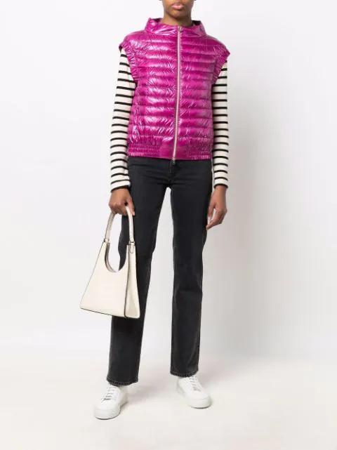 JIL SANDER Striped Longsleeve T-shirt In White