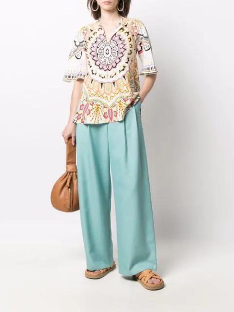 JOSEPH Jamila Crossover Strap Flat Sandals