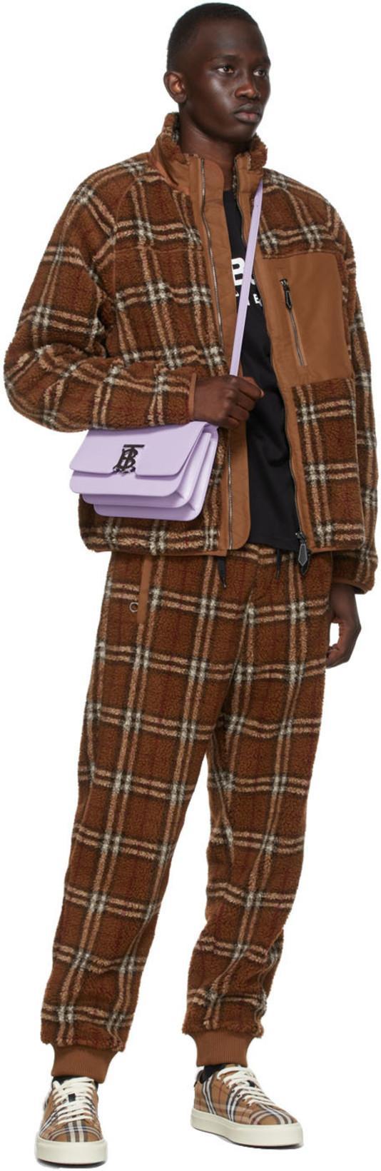 BURBERRY Vintage Check Low-top Sneakers In Archive Beige