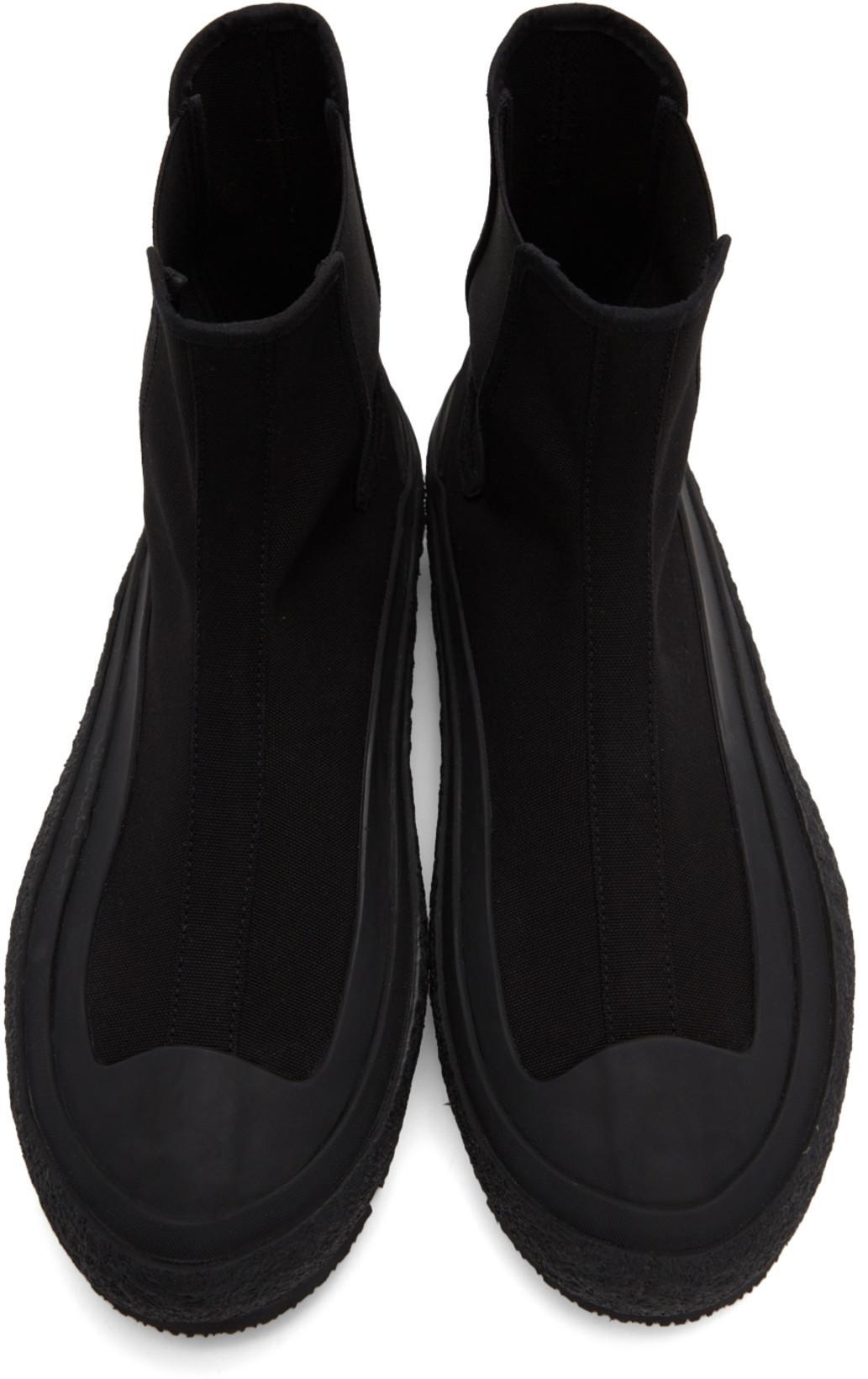 JIL SANDER Crew Neck Long Sleeve Boxy Fit Printed Logo Sweatshirt In White