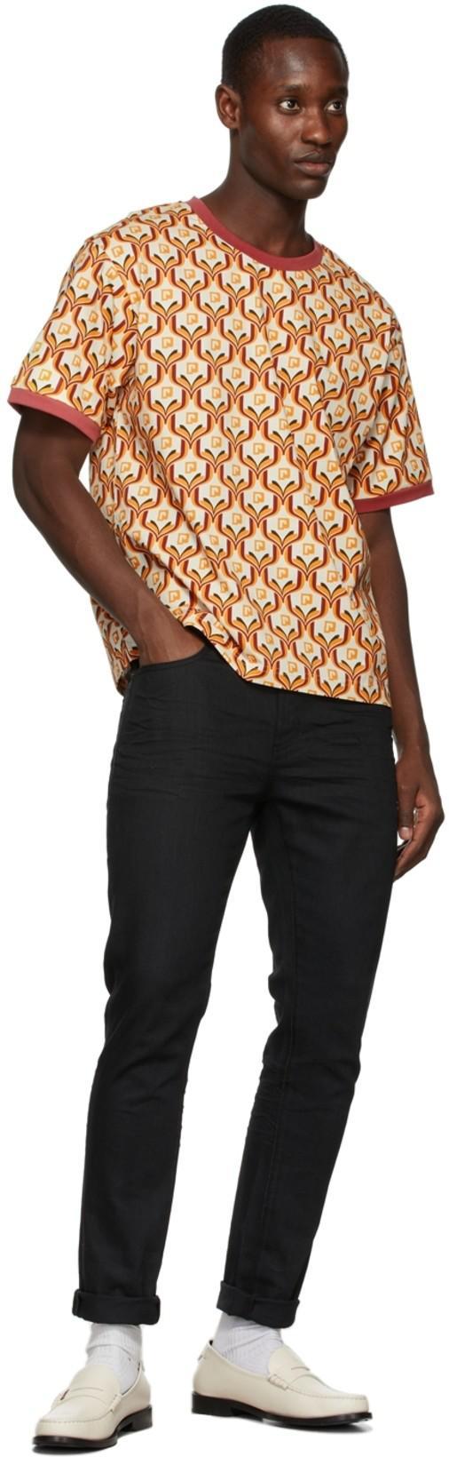 SAINT LAURENT Leather Loafer With Iconic Monogram In White