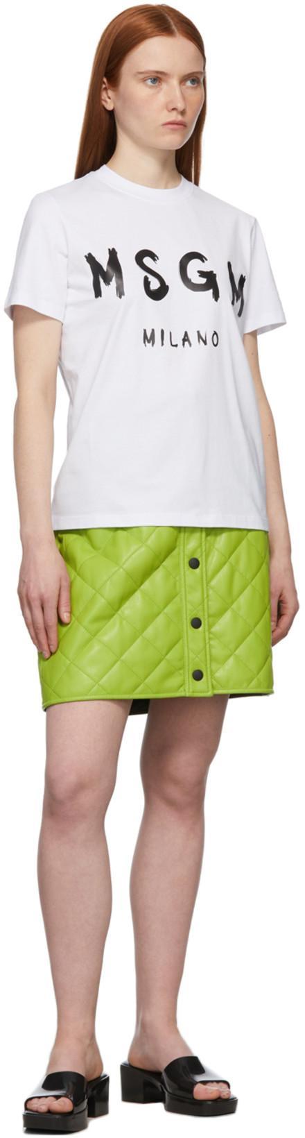 MSGM Topwear In White