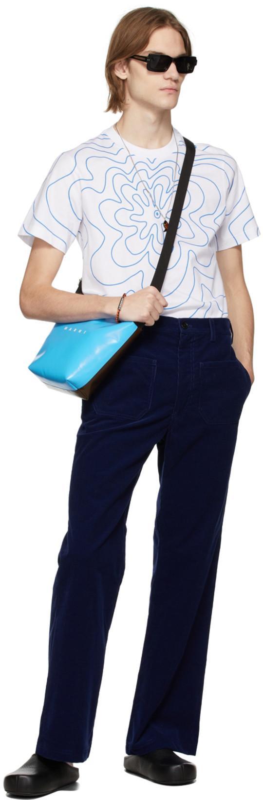 MARNI Textured-leather Clog Slippers In Black