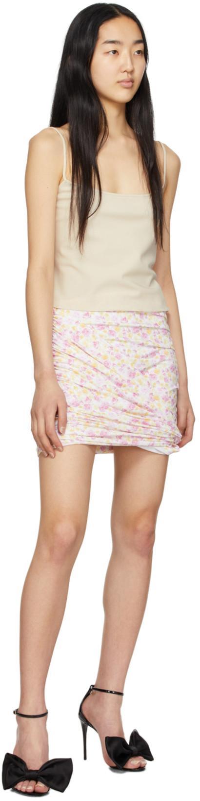 JACQUEMUS Le Haut Tangelo Wool-blend Tank Top In Off-white