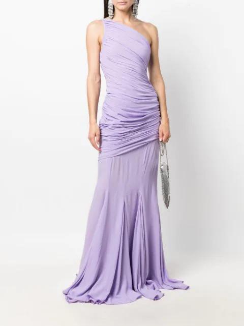 ATTICO Devon Patent Leather Sandals In Green