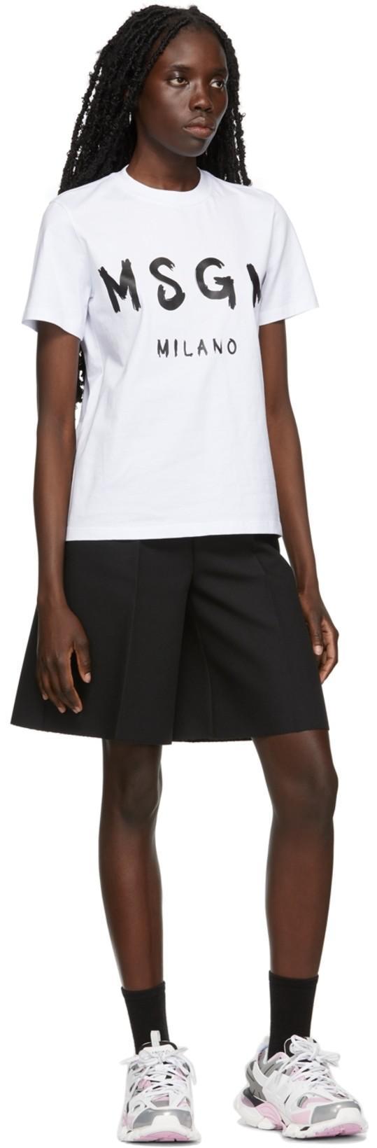 MSGM Topwear In White