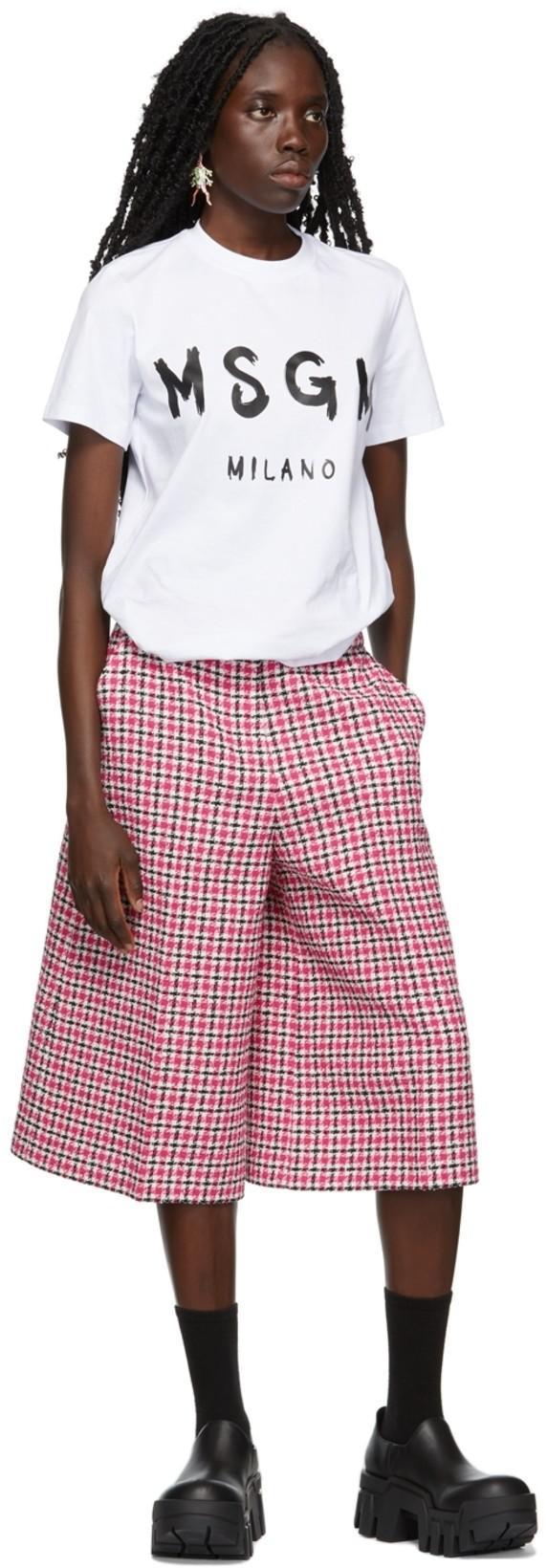 MSGM Topwear In White