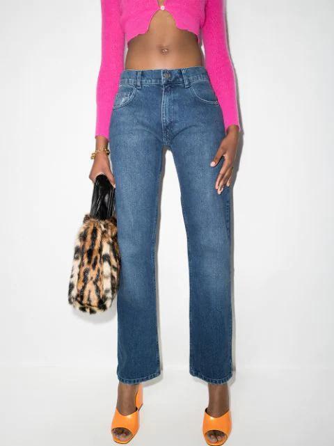 JACQUEMUS Alzou Cropped Mohair-blend Cardigan In Pink